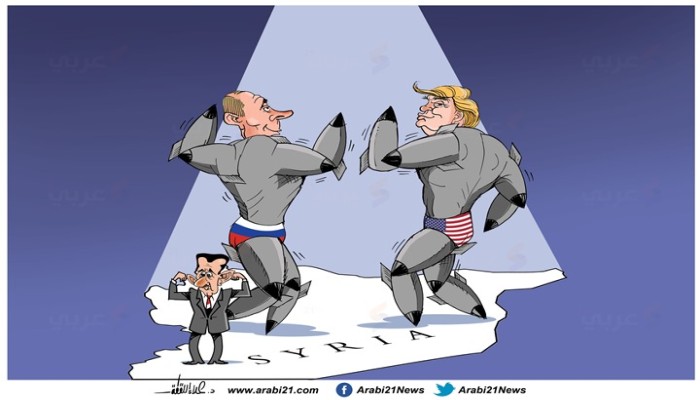 الصراع الأمريكي الروسي في سوريا