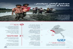 مسلمو أراكان بميانمار.. مأساة لا تنتهي (انفوجرافيك)