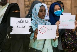 الخرطوم.. وقفة احتجاجية ضد تطبيع العلاقات مع إسرائيل