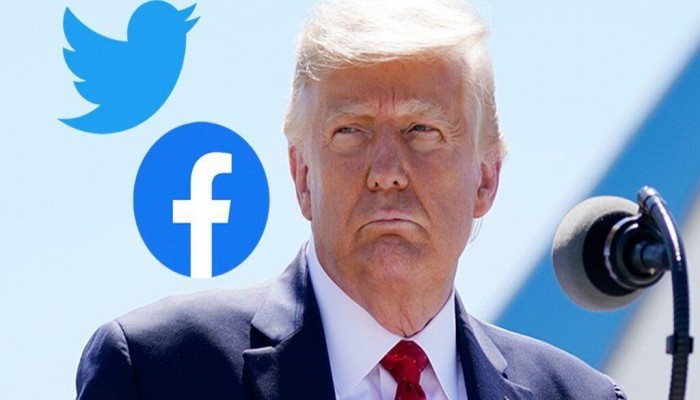 فيسبوك وتويتر يعتبران تعليق لترامب حول الانتخابات "مضلل" ويضعان عليه إشارة بذلك