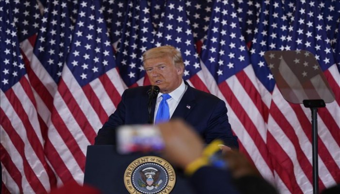 ترامب يزعم فوزه بالانتخابات الرئاسية الأمريكية قبل اكتمال الفرز