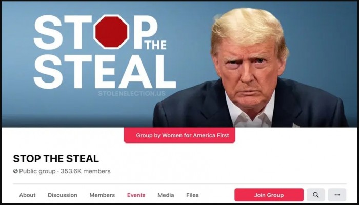 مجموعة فيسبوك مؤيدة لترامب تبلغ 325 ألف عضو في 24 ساعة فقط