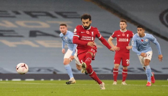 ليفربول يتعادل وصلاح يسجل وينضم لصدارة هدافي بريميرليج