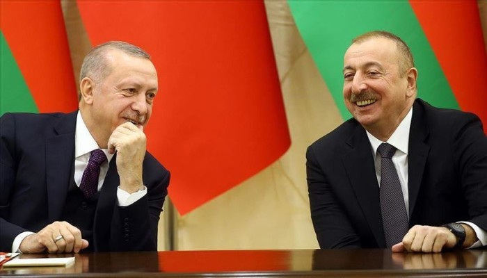 أردوغان يهنئ علييف بانتصار أذربيجان في "قره باغ"
