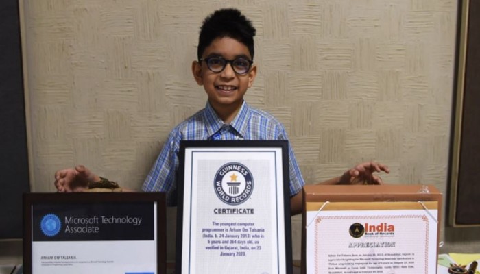 دخل موسوعة غينيس.. طفل هندي أصغر مبرمج في العالم