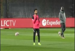 محمد صلاح يشارك فى تدريبات ليفربول استعدادا لمواجهة أتالانتا