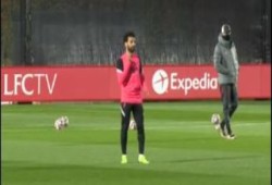 محمد صلاح يشارك فى تدريبات ليفربول استعدادا لمواجهة أتالانتا