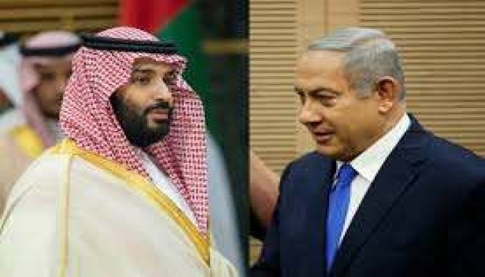 صحيفة إسرائيلية تكشف عن لقاء سرى بين نتنياهو وولي العهد السعودي