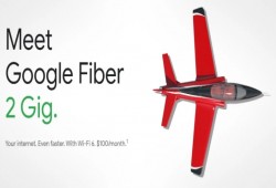 جوجل تقدم خدمة الألياف الضوئية بسرعة 2 جيجابت