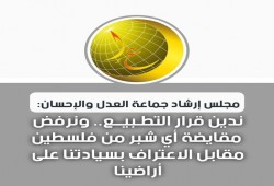 'العدل والإحسان': حلقات التطبيع المتتالية ما هي إلا سقوط للأقنعة وكشف للحقائق