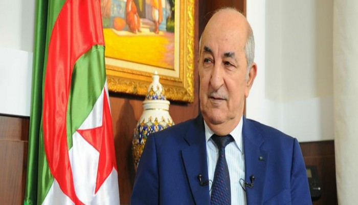 بدا عليه الإرهاق والتعب..الرئيس الجزائري يعلن تعافيه من كورونا