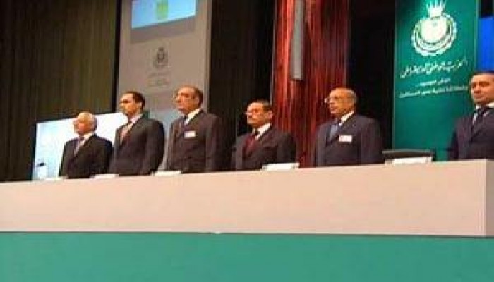 مؤتمر الحزب الوطنى وشعار الردح تحت الكرافيتات الشيك " ( تقرير )