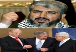عباس لم اشارك فى مؤتمر دمشق لأننى قطعت عهد على نفسى مع بوش وأولمرت