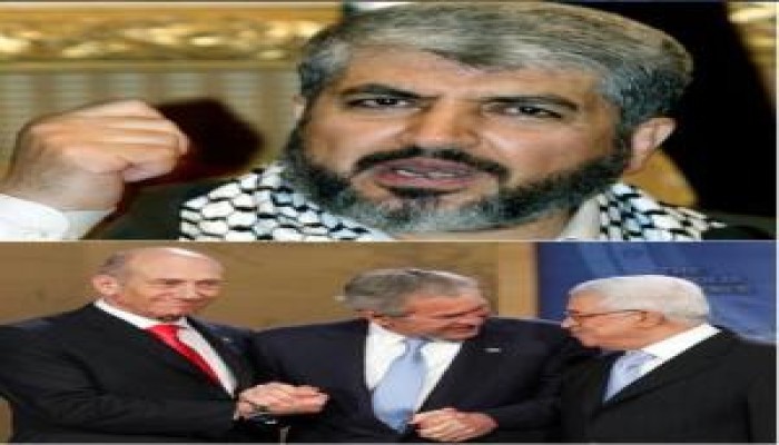 عباس لم اشارك فى مؤتمر دمشق لأننى قطعت عهد على نفسى مع بوش وأولمرت