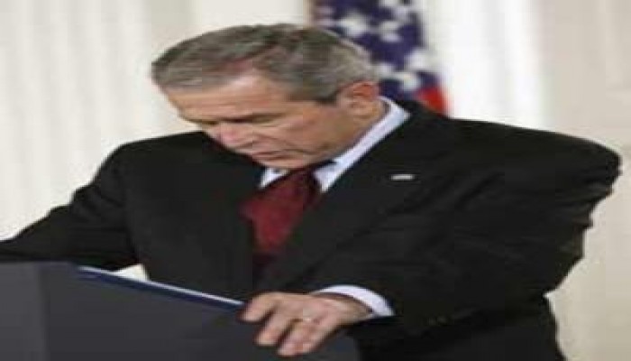 بوش نادم لفشل جهاز المخابرات الأمريكية بالعراق