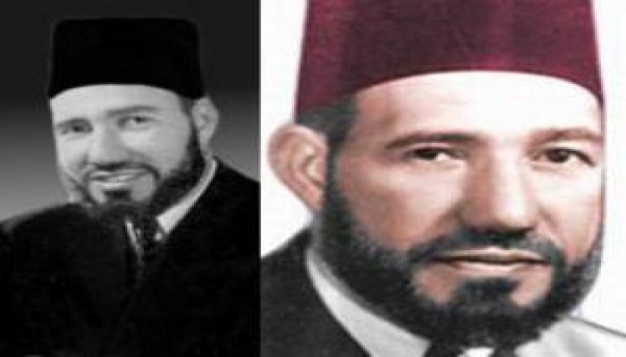 العثور على شريط نادر يجمع نجيب وناصر والسادات على قبر الإمام البنا