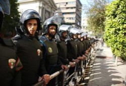 تقرير بأحداث المظاهرة الحاشدة والتى فرقتها جحافل الأمن المركزى