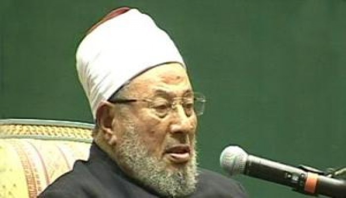 العلامة الشيخ القرضاوي يتمنى الشهادة بغزة ولو على كرسي متحرك