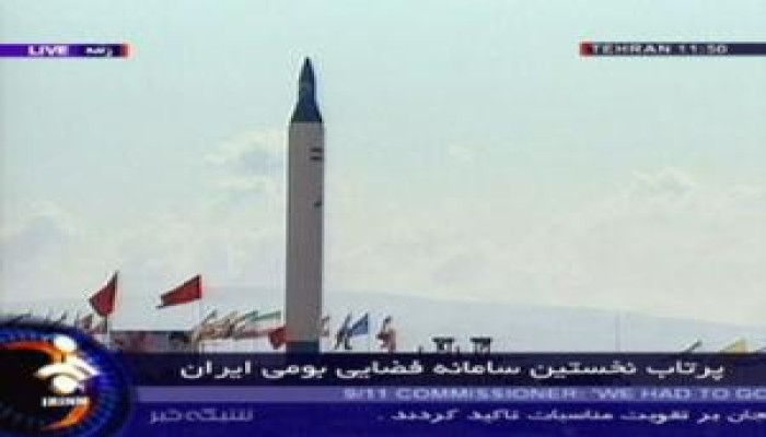 إيران تطلق أول قمر صناعي محلي الصنع