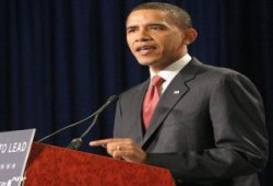 أوباما - فى خطابه الأول أمام الكونجرس - يعد أميركا بإخراجها من الأزمة الاقتصادية