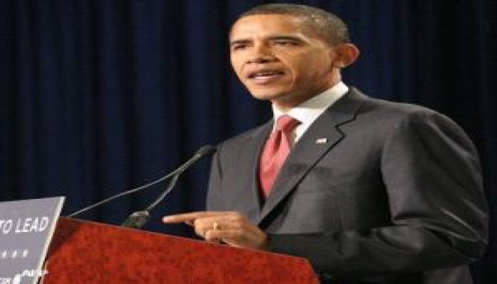 أوباما - فى خطابه الأول أمام الكونجرس - يعد أميركا بإخراجها من الأزمة الاقتصادية