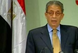 عمرو موسى يهاجم سلبية المجتمع الدولى مع إسرائيل .. وهو الوحيد الذى أشار لحماس ..