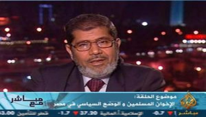 د/ مرسي للجزيرة : ندعم المقاومة ونرفض العبث بأمن مصر