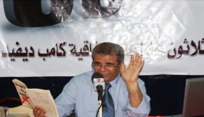 صبحى صالح يصف من يعتبر كامب ديفيد عادلة بالمعتوه وبسببها بال مسراطي على منصة القضاء
