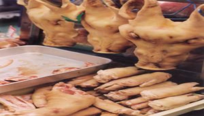 لانشون الخنازير نزل إلى الأسواق المصرية