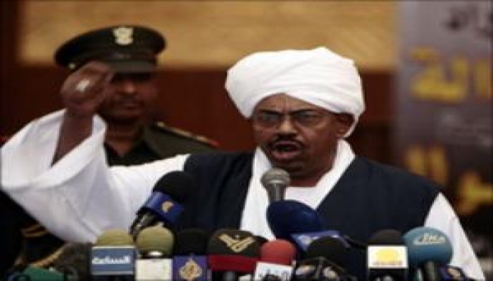 البشير يهدد بحظر الحركة الشعبية في الشمال