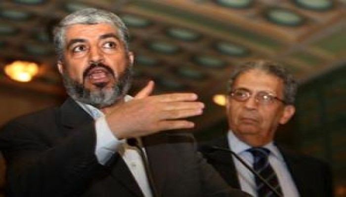 مشعل: مواجهات الضفة الغربية تعرقل المصالحة الفلسطينية