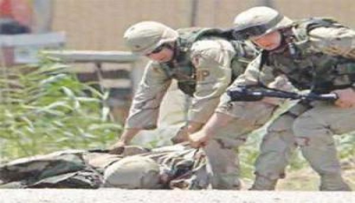 العثور على جثة جندي أمريكي تسبب فى إحتلال العراق