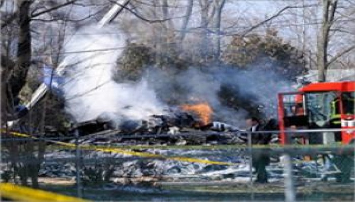 تحطم طائرتين أمريكيتين فوق نهر هدسون بولاية نيوجيرسي