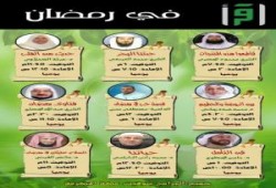خدمة للزوار: خريطة كل البرامج الفضائية الإسلامية في رمضان