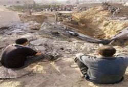 ذعر فى «رفح المصرية» بسبب غارة صهيونية على غزة والأهالى يخلون المنازل خوفاً من الانفجارات