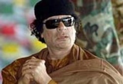 القذافي يؤيد انفصال جنوب السودان عن شماله
