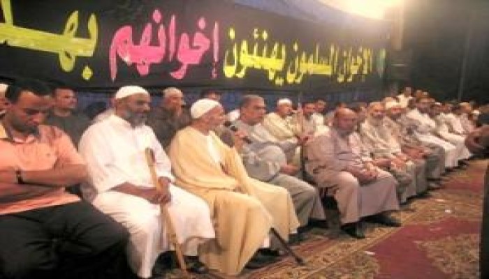 الحاج/ لاشين أبو شنب على مائدة إفطار الاخوان ببسيون