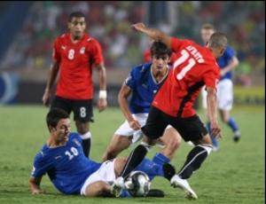 شباب مصر إلى دور الـ16على قمة المجموعة الأولى بالفوز على إيطاليا4-2