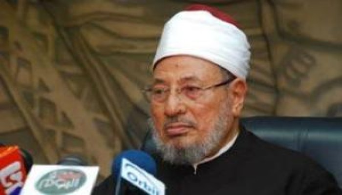 غدًا.. القرضاوي في مؤتمر لنصرة الأقصى بالصحفيين