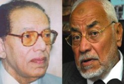 فضيلة المرشد العام ينعى الدكتور مصطفى محمود