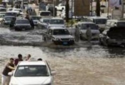 مقتل 103 في سيول في السعودية وانقاذ 1400