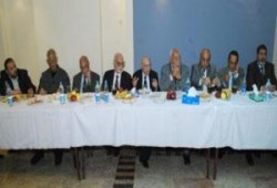 تكريم الدكتور فريد عبد الخالق في مقر نواب الإخوان