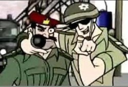 فيلم كارتون يفضح التعاون الأمني بين السلطة والكيان الصهيوني