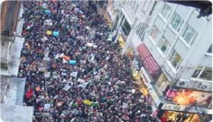 14 منظمة أوروبية تدعو إلى التظاهر أمام سفارات مصر تنديدًا بالاعتداء على "شريان الحياة"