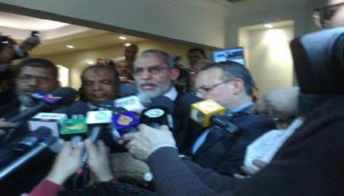 خطاب فضيلة المرشد العام .. الدكتور محمد بديع