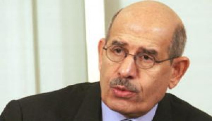 البرادعى: أسعى إلى الديمقراطية فى مصر ولا أسعى للرئاسة