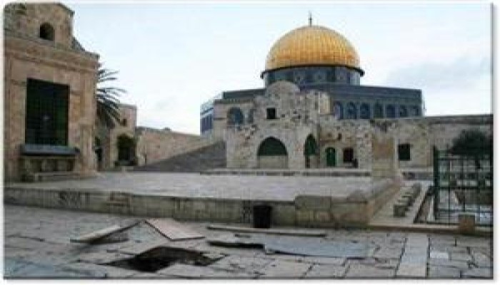 انهيار أرضي في البلدة القديمة بالقدس بسبب الحفريات