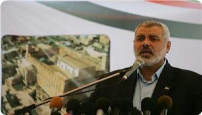 هنية يدعو إلى انتفاضة بالضفة في وجه الاحتلال