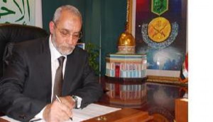 المرشد العام في حديث شامل :لا يوجد عندنا مرشد علني وآخر سري ونسير خلف القيادة بثقة