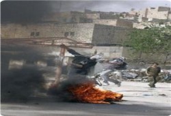 مواجهات عنيفة بين الفلسطينيين والاحتلال بالخليل